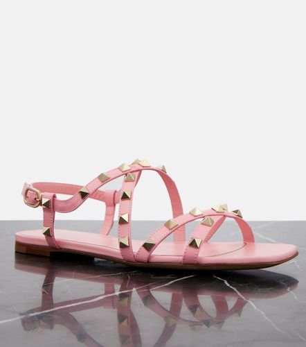 Rockstud leather sandals - Valentino Garavani - Modalova