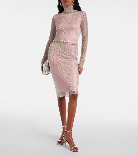 Fishnet embellished turtleneck top - Sportmax - Modalova