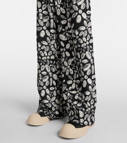 Marni Printed wide-leg pants - Marni - Modalova