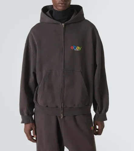 Sudadera de jersey de algodón estampada - Balenciaga - Modalova