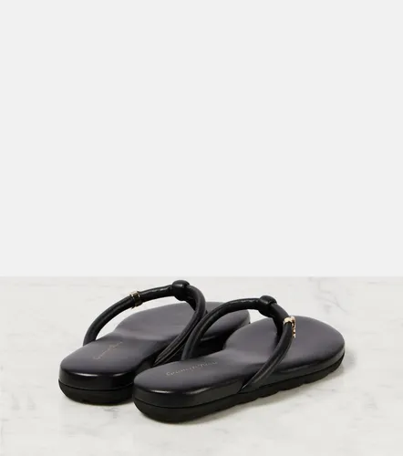 Juno leather thong sandals - Gianvito Rossi - Modalova