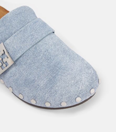 Verzierte Clogs Mellow aus Veloursleder - Tory Burch - Modalova