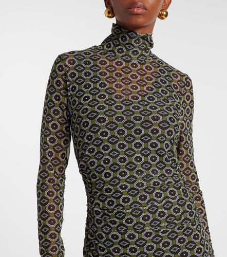 Vestido midi estampado - Dries Van Noten - Modalova