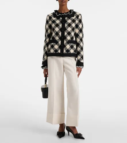 Crepe Couture wide-leg pants - Valentino Garavani - Modalova