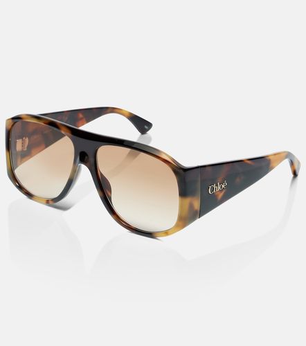 Chloé Gafas de sol oversized con logo - Chloe - Modalova