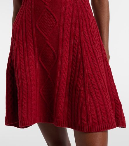 Charade cable-knit wool-blend minidress - Staud - Modalova