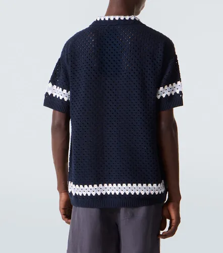 Pinto crochet cotton bowling shirt - Frescobol Carioca - Modalova