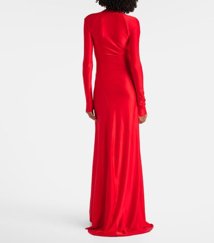 Abito lungo in jersey - Victoria Beckham - Modalova