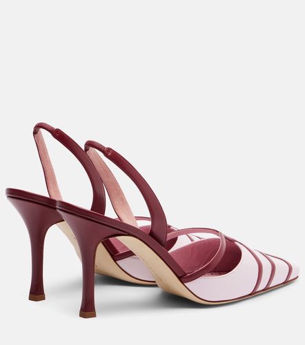 Sarto 90 leather slingback pumps - Manolo Blahnik - Modalova