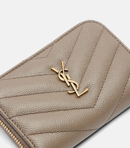 Cassandre quilted leather card case - Saint Laurent - Modalova