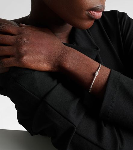 Bracciale Cable Flex® Heart Micro in sterling con diamanti - David Yurman - Modalova