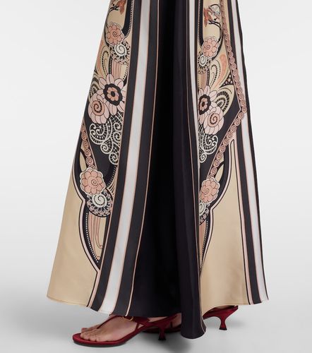 Sorella printed silk maxi dress - La DoubleJ - Modalova