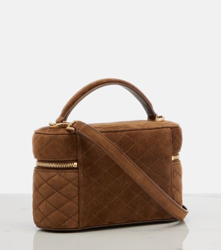 Gaby Mini quilted suede vanity bag - Saint Laurent - Modalova