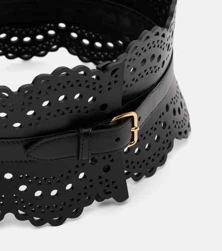 Alaïa Cinturón Vienne Wave de piel - Alaia - Modalova