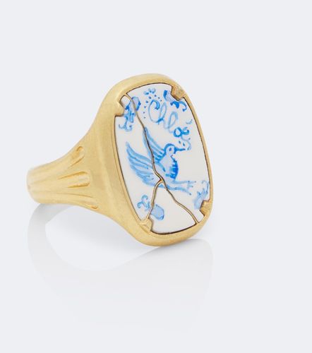 Chloe Oversized enamel ring - Chloe - Modalova