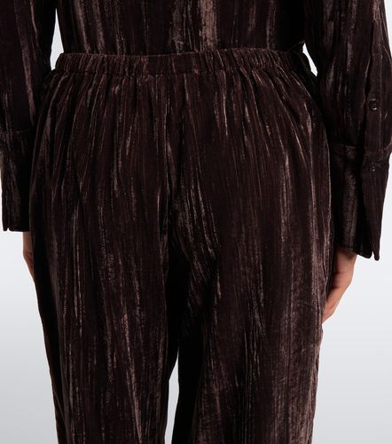 White Label Meadow velvet wide-leg pants - Proenza Schouler - Modalova