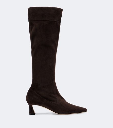Riva suede knee-high boots - Malone Souliers - Modalova