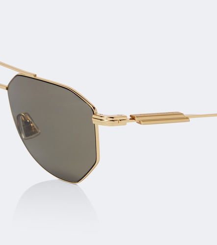 Occhiali da sole aviator Ribbon - Bottega Veneta - Modalova