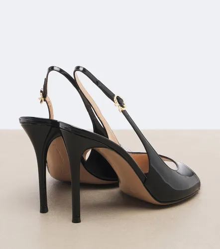Gianvito Rossi Sandalias de charol - Gianvito Rossi - Modalova