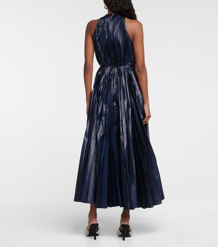 Vestido midi de lamé con cuello halter - Christopher Kane - Modalova