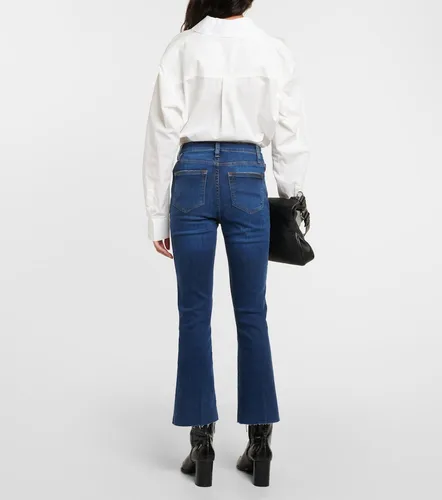 Le Crop Mini Boot mid-rise bootcut jeans - Frame - Modalova