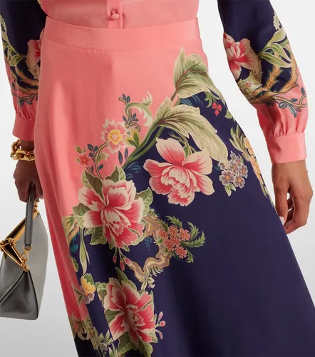 Etro Falda larga de seda estampada - Etro - Modalova