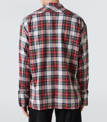 Camicia in cotone a quadri - Greg Lauren - Modalova