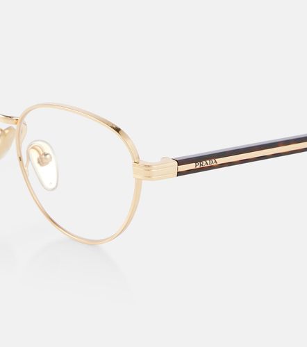 Prada Runde Sonnenbrille - Prada - Modalova