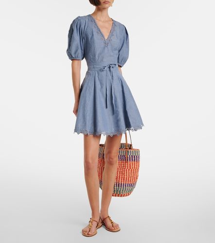 Abito corto Camila in cotone con pizzo - Ulla Johnson - Modalova