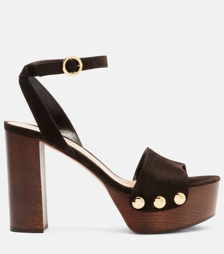 Ardea studded suede platform sandals - Gianvito Rossi - Modalova