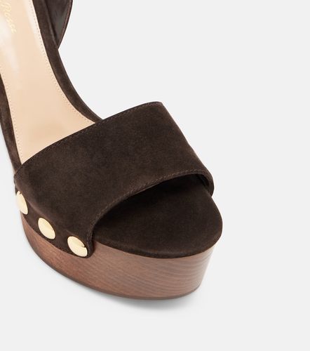 Ardea studded suede platform sandals - Gianvito Rossi - Modalova