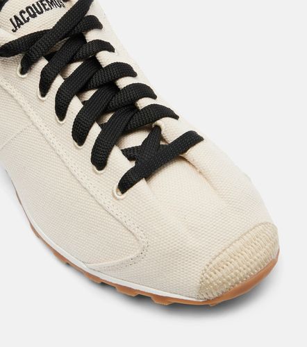 Sneakers aus Canvas mit Leder - Jacquemus - Modalova