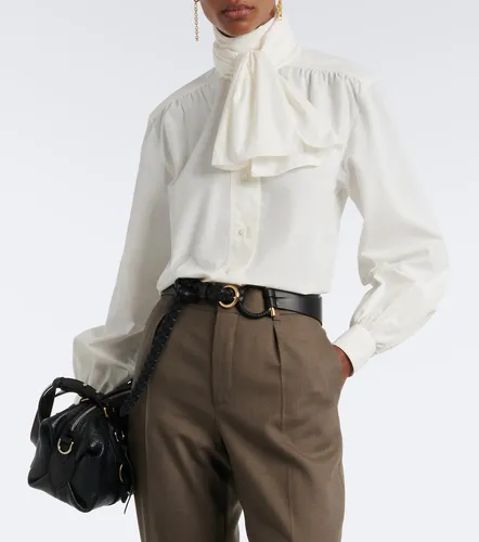 Scarf-detail blouse - Ralph Lauren Collection - Modalova