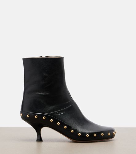 Chloé Botines Junie de piel con tachuelas - Chloe - Modalova