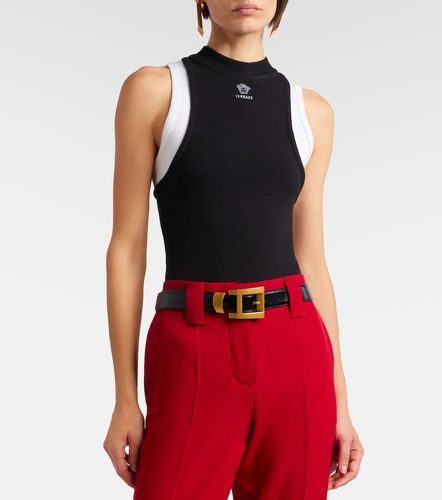 Versace Top in misto cotone - Versace - Modalova