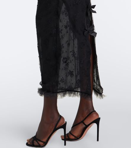 Maxikleid aus Spitze - Alessandra Rich - Modalova