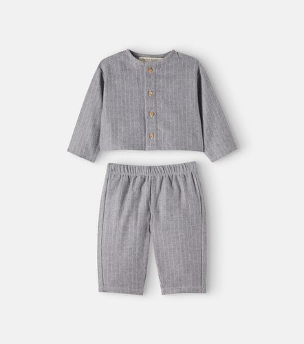 Bebé - set Cliff de cárdigan y pantalones de algodón - The New Society - Modalova