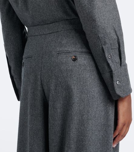 Pleated wool wide-leg pants - 'S Max Mara - Modalova