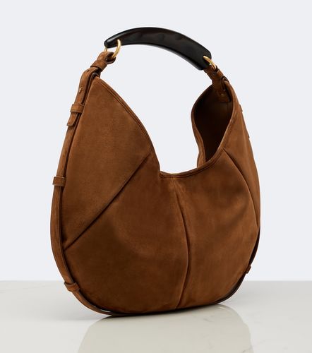 Mombasa Medium suede shoulder bag - Saint Laurent - Modalova