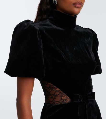 Minikleid Martha aus Samt mit Spitze - Rebecca Vallance - Modalova