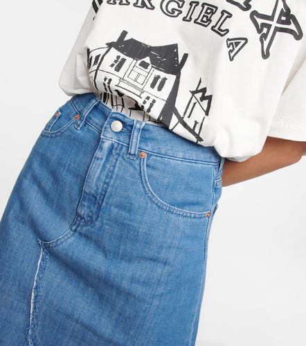 MM6 Maison Margiela Denim miniskirt - MM6 Maison Margiela - Modalova