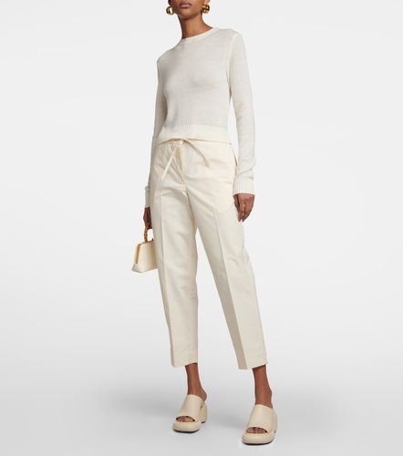 Jil Sander High-rise cotton pants - Jil Sander - Modalova