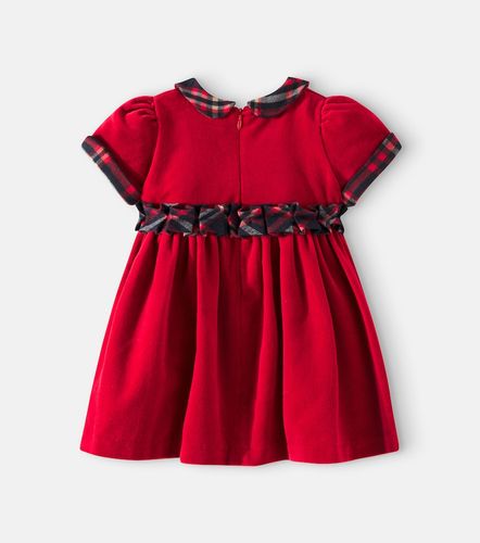 Bebé - vestido de terciopelo de algodón a cuadros - Patachou - Modalova
