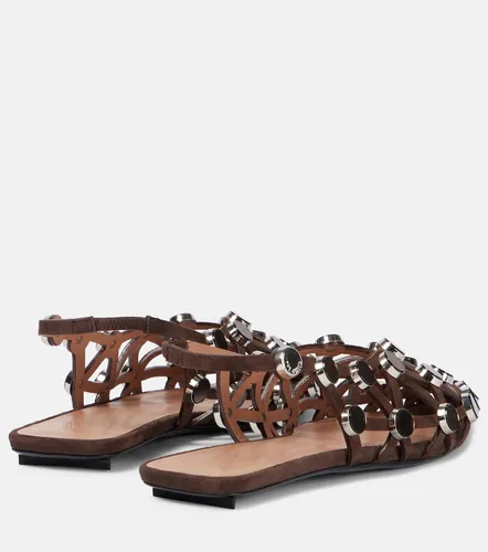 Bailarinas destalonadas Grid de ante - The Attico - Modalova