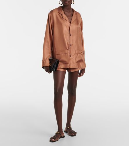 Tom Ford Shorts de sarga de seda - Tom Ford - Modalova