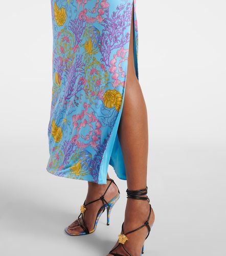 Vestido Underwater Barocco de jersey - Versace - Modalova