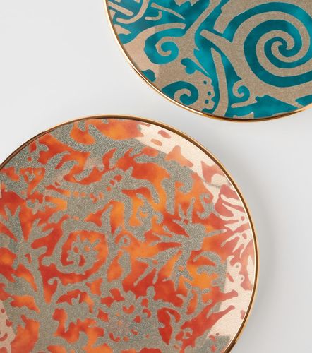 X Fortuny set de 4 platos de postre de loza - L'Objet - Modalova