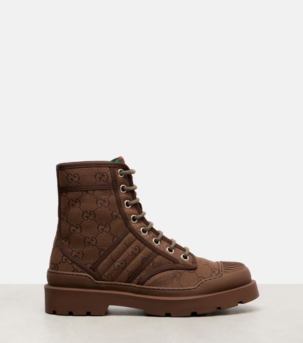 Gucci Anfibi GG in canvas - Gucci - Modalova