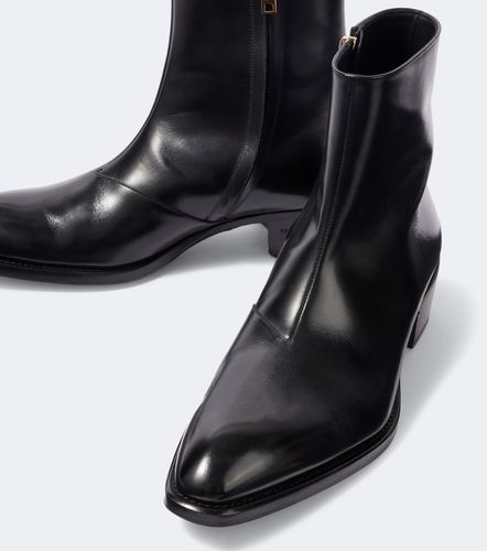 Vincent leather ankle boots - Tom Ford - Modalova