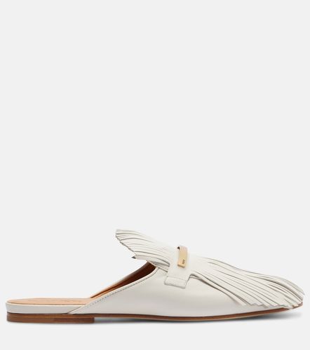 Tod's Fringed leather mules - Tod's - Modalova